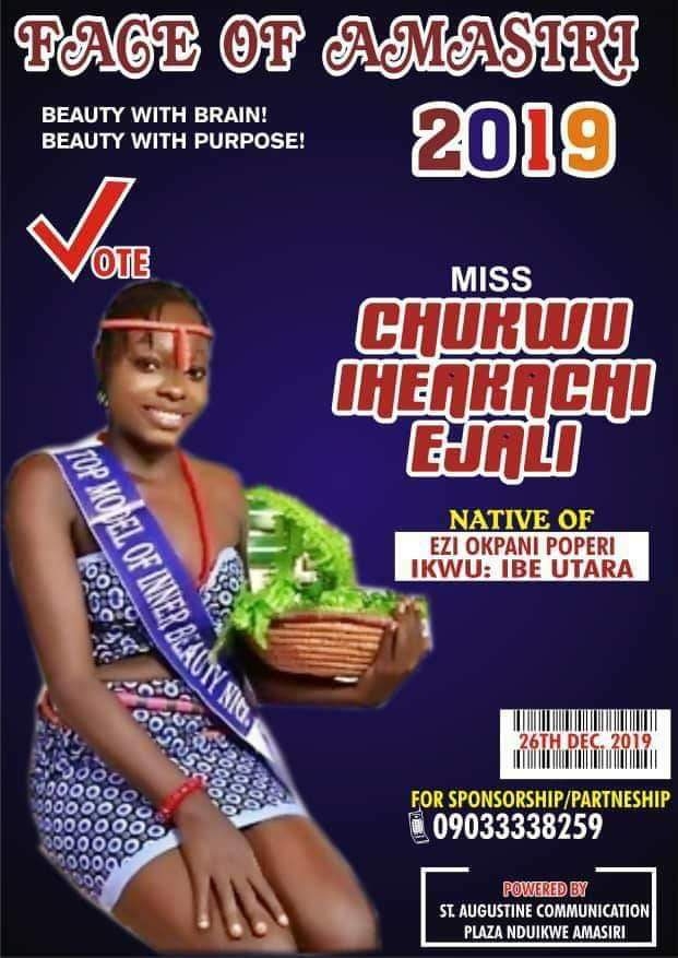 Credivote -face of amasiri 2019 - Array